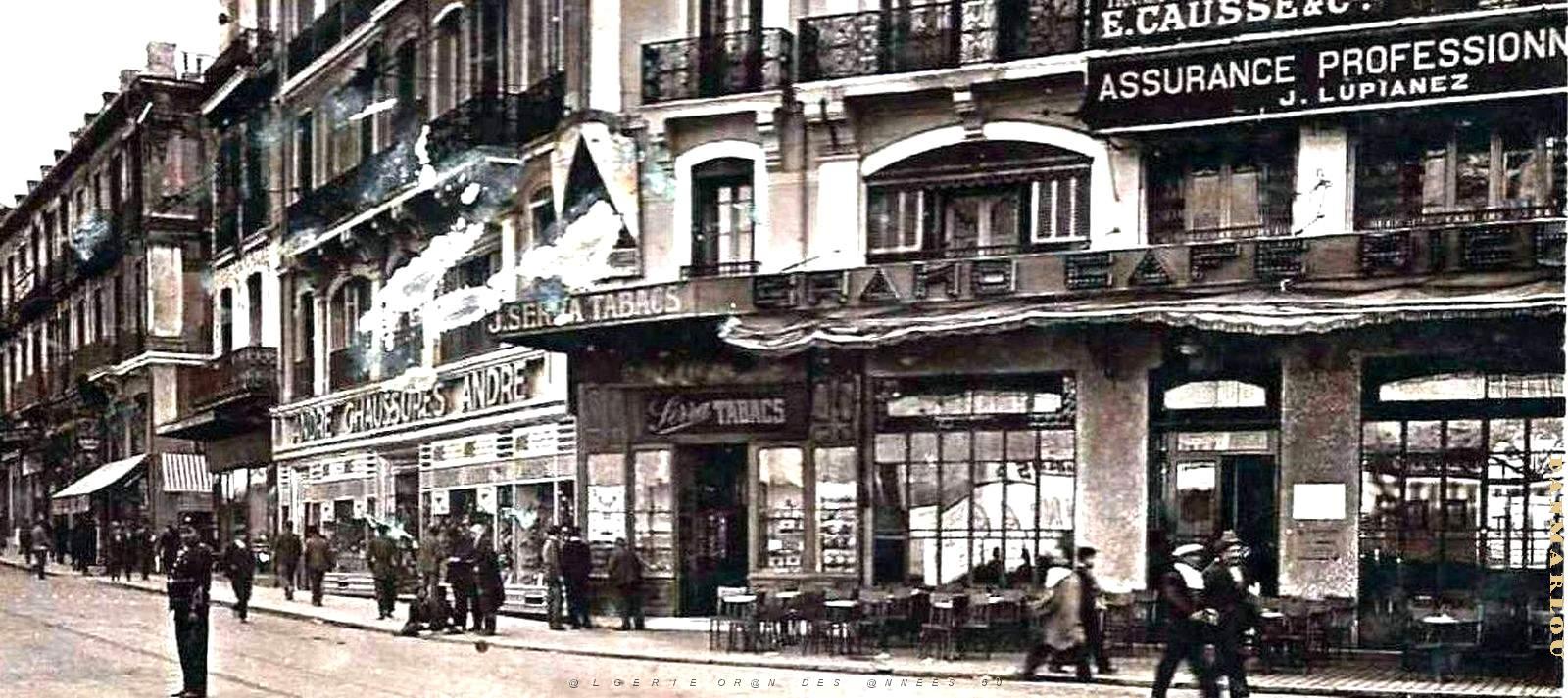 2829- Oran - Place Villebois-Mareuil et Boulevard Seguin2- 1941.jpg